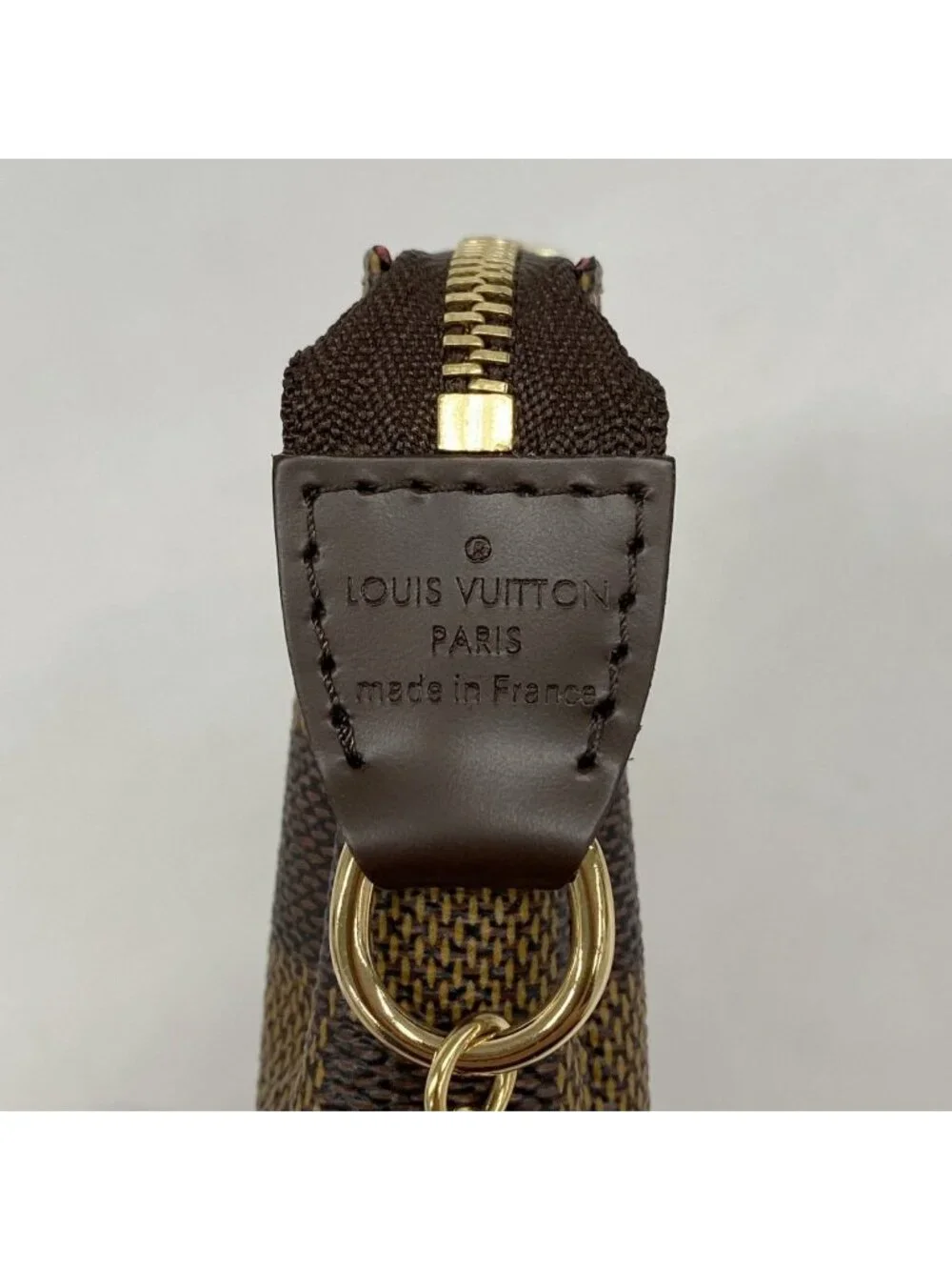 Louis Vuitton Pouch Damier Mini Pochette Soirle Ebene